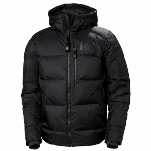 Férfi Helly Hansen Active Parka Dzsekik Fekete | JOYQZ-6208
