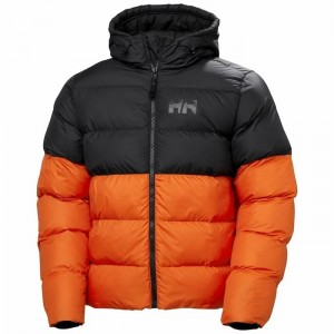 Férfi Helly Hansen Active Puffy Alkalmi Dzsekik Szürke Barna | ESXYV-3725