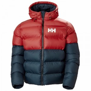 Férfi Helly Hansen Active Puffy Alkalmi Dzsekik Piros | JSWKE-2340