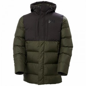 Férfi Helly Hansen Active Puffy Long Parka Dzsekik Szürke | EBUVY-7205