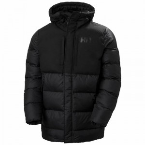 Férfi Helly Hansen Active Puffy Long Téli Kabátok Fekete | QSGUO-6029