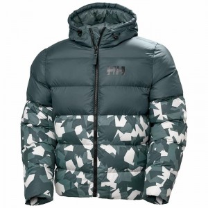 Férfi Helly Hansen Active Puffy Téli Kabátok Szürke | XDAYI-4375