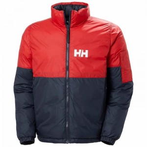 Férfi Helly Hansen Active Reversible Alkalmi Dzsekik Sötétkék | HLVCJ-6501