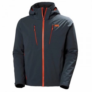 Férfi Helly Hansen Alpha 3.0 Síkabátok Szürke | JIEBG-3596