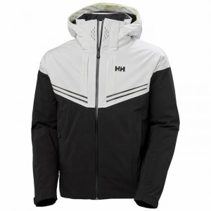 Férfi Helly Hansen Alpha Infinity Síkabátok Fekete | KJDLX-4618