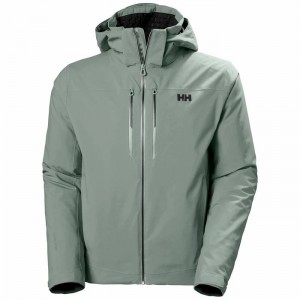 Férfi Helly Hansen Alpha Lifaloft Insulated Síkabátok Szürke | OJEWG-3215