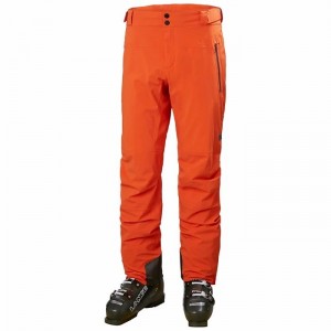 Férfi Helly Hansen Alpha Lifaloft Insulated Sínadrág Piros Narancssárga | OCQGU-8976