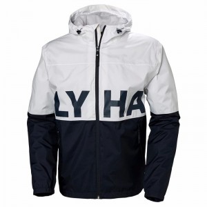 Férfi Helly Hansen Amaze Esőkabátok Fehér | PNVEI-3981
