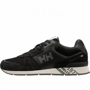 Férfi Helly Hansen Anakin Leather Alkalmi Cipő Fekete | XIEZH-7453