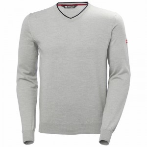 Férfi Helly Hansen Arctic Merino Pulóverek Szürke | XMFSY-3175