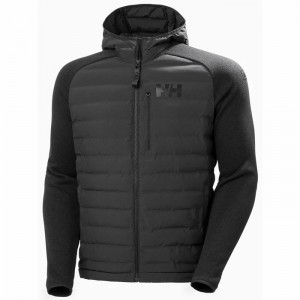 Férfi Helly Hansen Arctic Ocean Hybrid Középrétegek Szürke | AYCSP-5972
