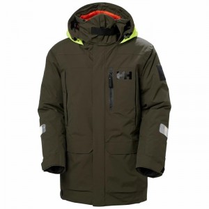 Férfi Helly Hansen Arctic Ocean Parka Dzsekik Szürke | CAVXP-6870