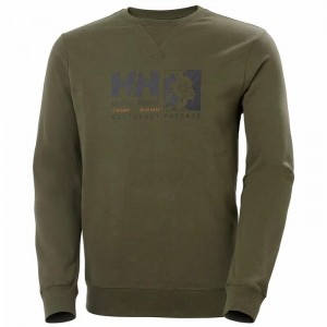 Férfi Helly Hansen Arctic Ocean Sweat Pulóverek Szürke | IMRUO-8031