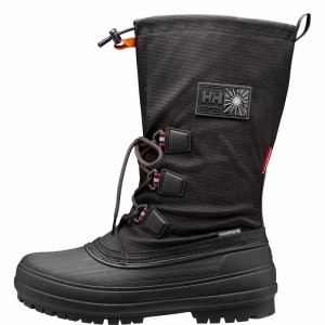 Férfi Helly Hansen Arctic Patrol Téli Bakancs Fekete | RQJOA-8170
