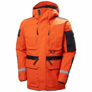 Férfi Helly Hansen Arctic Transition Parka Dzsekik Narancssárga | QIASO-7506