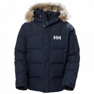 Férfi Helly Hansen Bouvet Pehelykabát Sötétkék | MOEUQ-2376