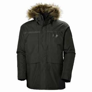 Férfi Helly Hansen Coastal 2 Parka Dzsekik Szürke | VZWCQ-9408