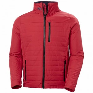 Férfi Helly Hansen Crew 2.0 Középrétegek Piros | WXRTF-0832
