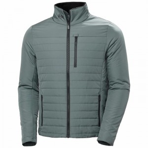 Férfi Helly Hansen Crew 2.0 Középrétegek Szürke | XFAQY-4721