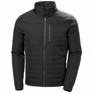 Férfi Helly Hansen Crew 2.0 Szigetelt Kabátok Szürke | ZYESR-3947
