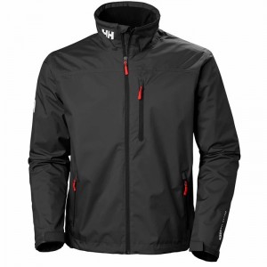 Férfi Helly Hansen Crew Alkalmi Dzsekik Fekete | JHCSP-1037