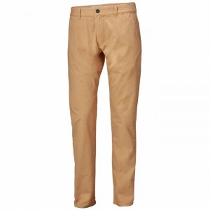 Férfi Helly Hansen Crew Chinos Vitorlás Nadrág Kávé | GHJFQ-2051