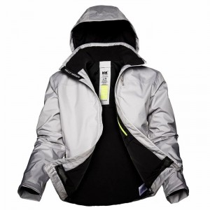 Férfi Helly Hansen Crew Hooded Midlayer Középrétegek Szürke | CEGKO-3540