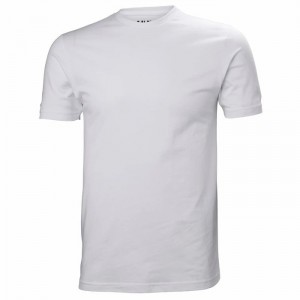 Férfi Helly Hansen Crew Póló Fehér | OIXBM-9715
