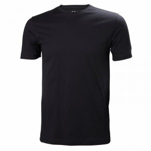 Férfi Helly Hansen Crew Póló Sötétkék | RVPYA-5847