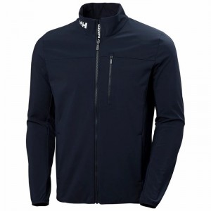 Férfi Helly Hansen Crew Soft 20 Vitorlás Dzsekik Sötétkék | ZGDPV-5413