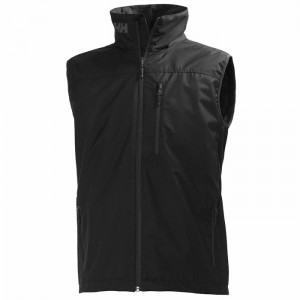 Férfi Helly Hansen Crew Szigetelt Mellények Fekete | ZIYAU-0489