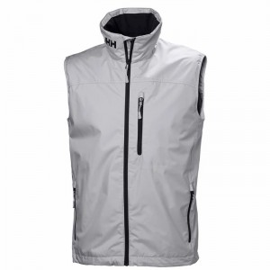 Férfi Helly Hansen Crew Szigetelt Mellények Szürke | HTSEM-7503