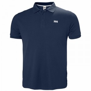 Férfi Helly Hansen Driftline Pólóing Sötétkék | LJVMR-7091