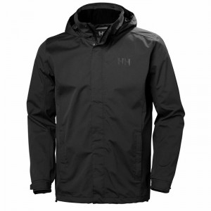 Férfi Helly Hansen Dubliner Esőkabátok Sötétkék | LOPKB-0958