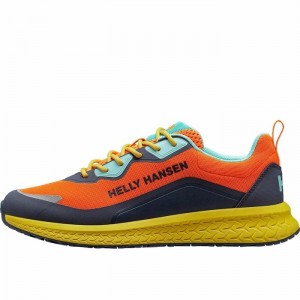 Férfi Helly Hansen Eqa Alkalmi Cipő Barna Kék | ECYFJ-4085