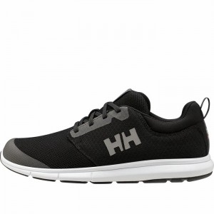 Férfi Helly Hansen Feathering Alkalmi Cipő Fekete Fehér | UVDEH-1642
