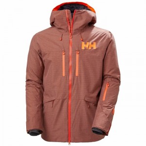 Férfi Helly Hansen Garibaldi 2.0 Síkabátok Barna Piros | KAVPN-7196