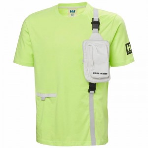 Férfi Helly Hansen Hh Arc S21 Ocean Póló Sárga | LYVMZ-0813