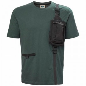 Férfi Helly Hansen Hh Arc S21 Ocean Póló Szürke | XFIYL-8610