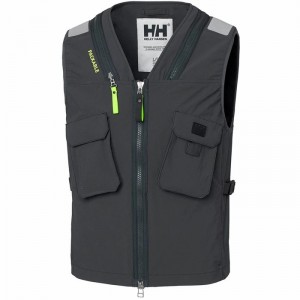 Férfi Helly Hansen Hh Arc Ss21 Ocean Szigetelt Mellények Szürke | TZMUV-6459