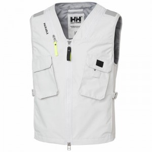 Férfi Helly Hansen Hh Arc Ss21 Ocean Szigetelt Mellények Szürke | TUVQF-5694