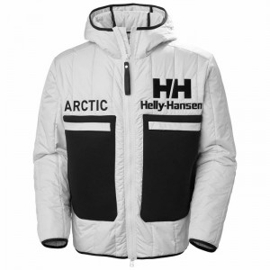 Férfi Helly Hansen Hh Arc Survival Alkalmi Dzsekik Szürke Fekete | ZHSMF-4971