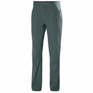 Férfi Helly Hansen Holmen 5 Pocket Alkalmi Nadrág Szürke | RHMYA-7894