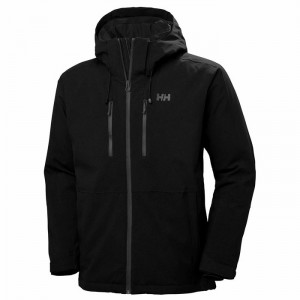 Férfi Helly Hansen Juniper 3.0 Síkabátok Fekete | FCULJ-7165