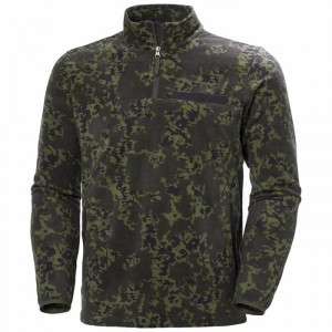 Férfi Helly Hansen Kulpen Printed Responsible Polár Dzsekik Szürke | FNSUL-4269