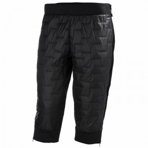 Férfi Helly Hansen Lifaloft Insulated Full Zip Up 3/4 Sport Nadrág Fekete | IBPQL-3894