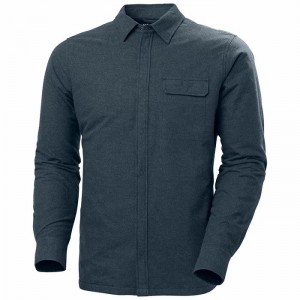 Férfi Helly Hansen Lifaloft Insulated Shacket Ingek Szürke | KURQJ-3057