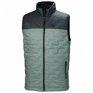 Férfi Helly Hansen Lifaloft Szigetelt Mellények Szürke | UILZN-2915