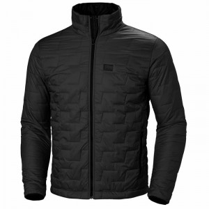 Férfi Helly Hansen Lifaloft Túradzsekik Fekete | MYAJO-5648