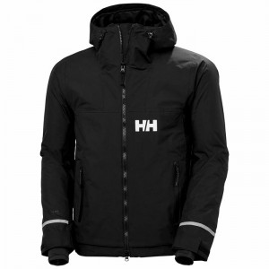 Férfi Helly Hansen Lumines Light Alkalmi Dzsekik Fekete | QHJOP-3708